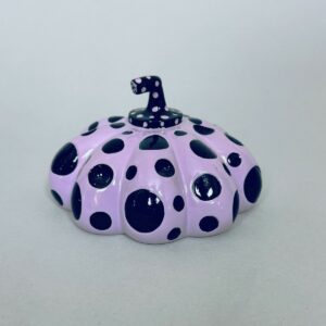Yayoi KUSAMA (Né en 1929), D’Après Naoshima Pumpkin Purple & Black.