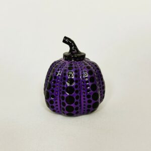 Yayoi KUSAMA (Né en 1929), D’Après Pumpkin Black & Purple