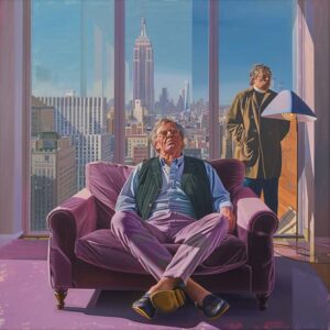 LILY YCF (Né en 1993) Urban Contemplation.2022.