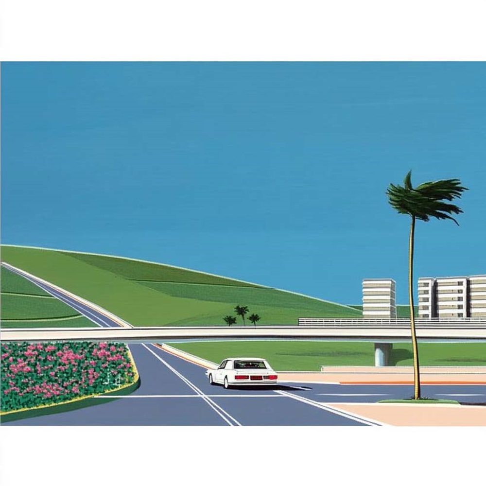Richard PRINCE (Né en 1994) Drive into the horizon,2022.