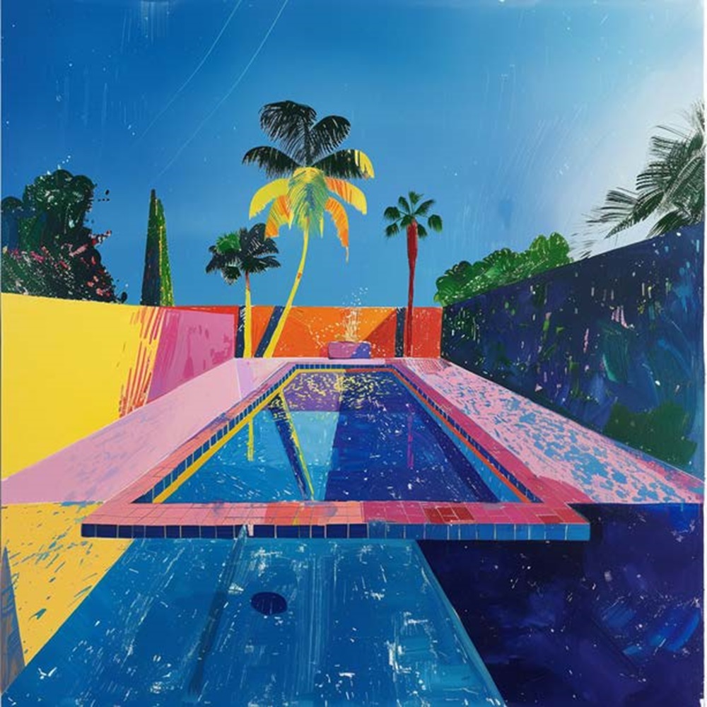 Richard PRINCE (Né en 1994) Splash on Tropic Dreams,2024.