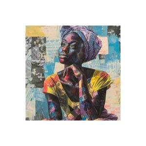 Babacar SOW (Né en 1990) Feminine Reflection.2024.