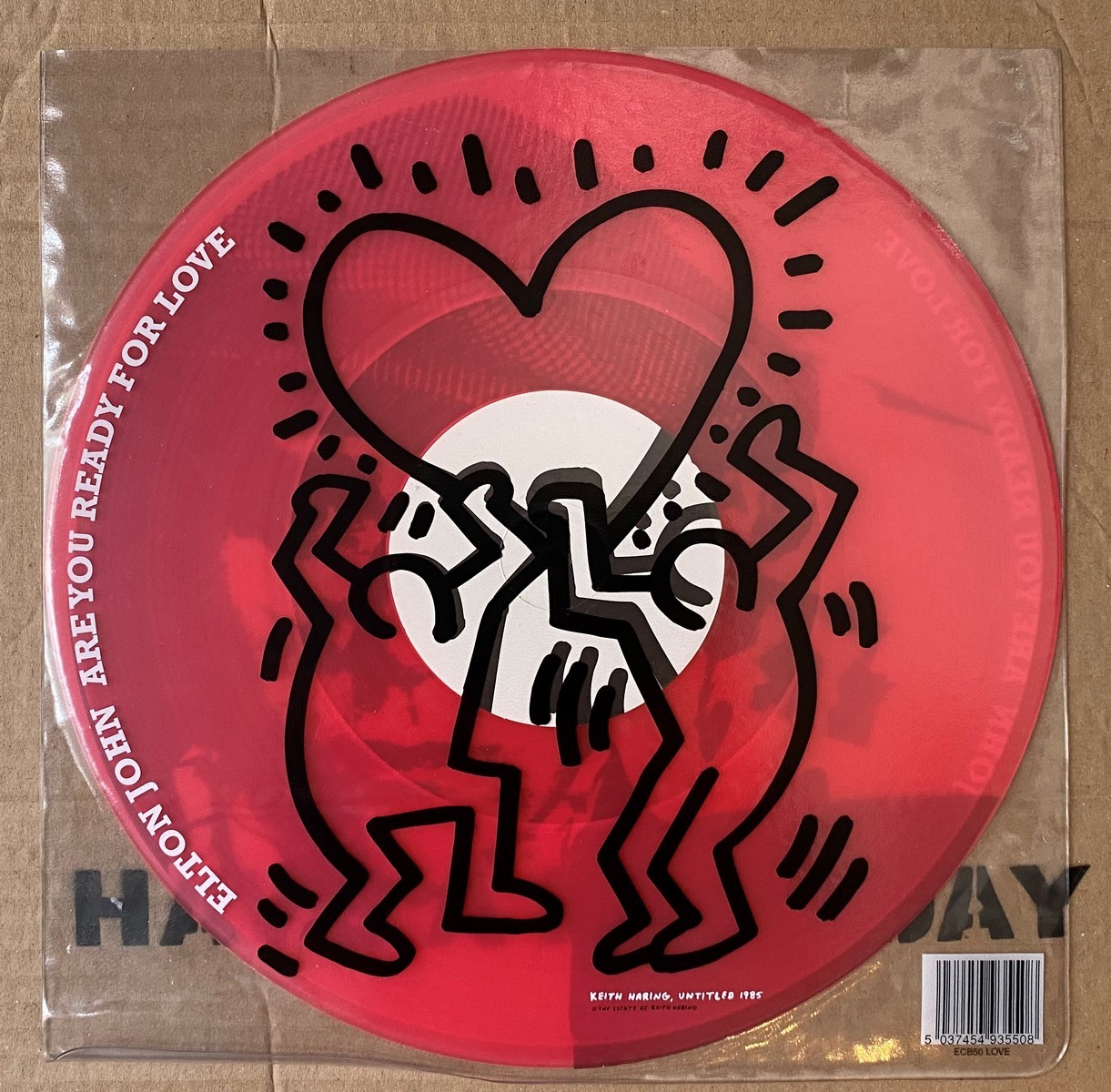 Keith HARING (1958-1990) (D’Après) Elton John – Are you ready for Love – 1985. – Image 2