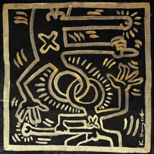 Keith HARING (1958-1990), D’Après. Sans titre,1988.