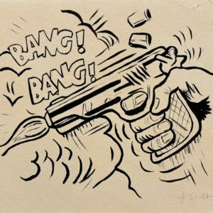 Roy LICHTENSTEIN (1923-1997), D’Après. Bang ! Bang!