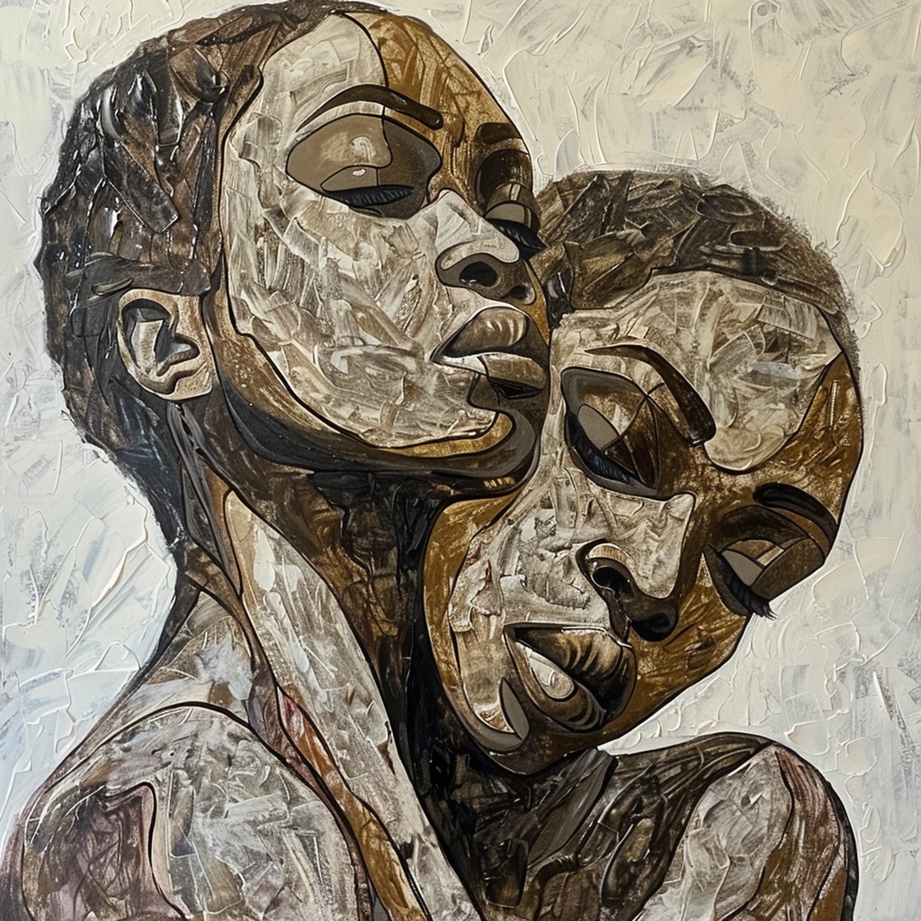 Thandiwe MOKOENA (Né en 1995) The Feelings,2024.