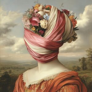 Antonia BEAUVOIR (Né en 1979) Blooming Veil.2018.