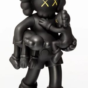 KAWS (Né en 1974) X MEDICOMTOY. Clean (Black).2018.