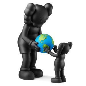 KAWS (Né en 1974) X MEDICOMTOY. Promised (Black).2020