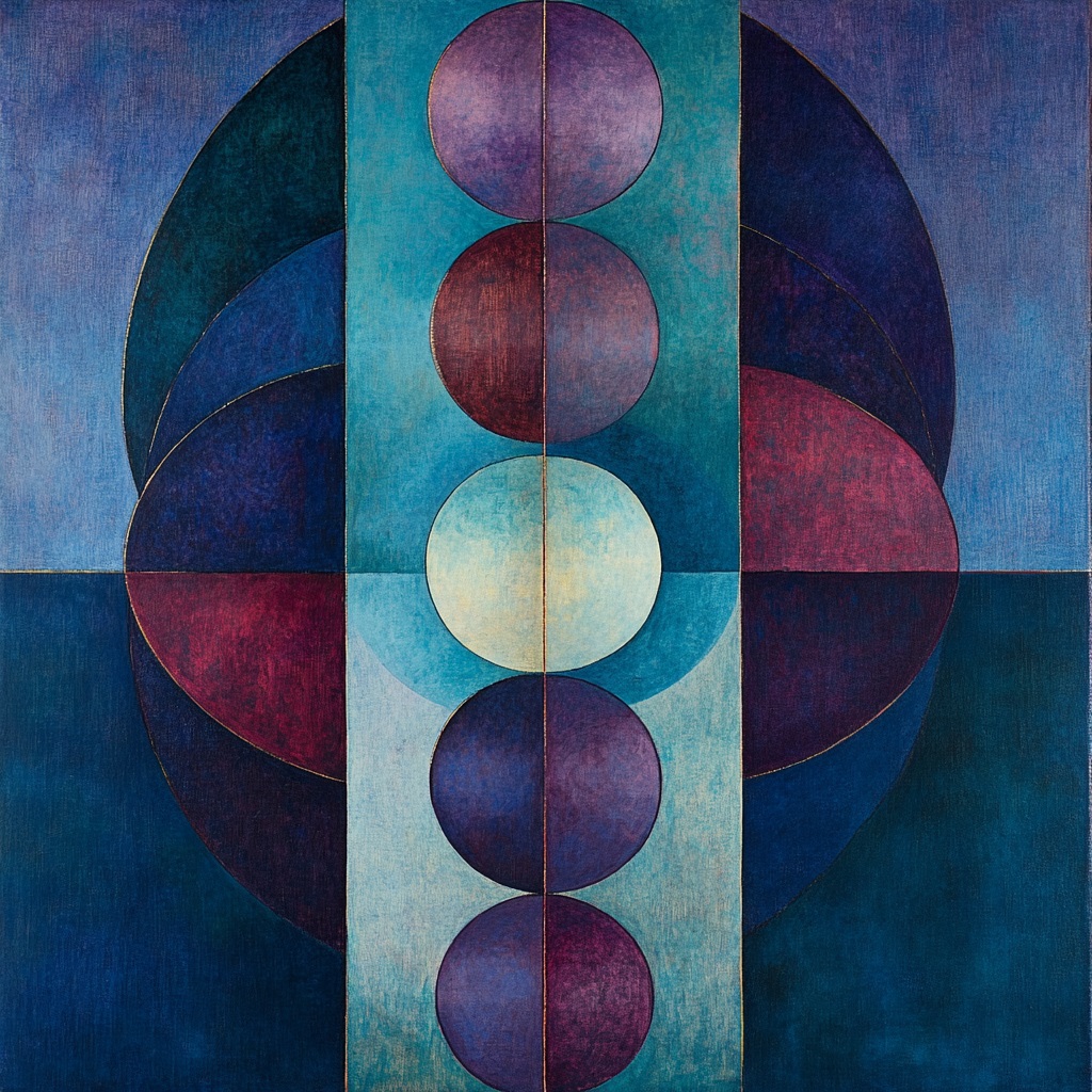 Céleste MORIYAMA (Née en 1976) Echoes of balance,2022.
