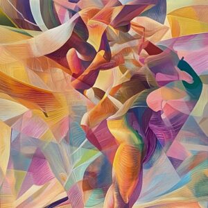 Mira LANGSTON (Née en 1971) Harmony in motion,2023