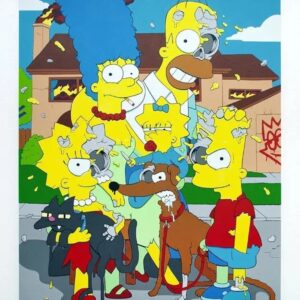 Matt GONDEK (Né en 1982) Broken family,2020.