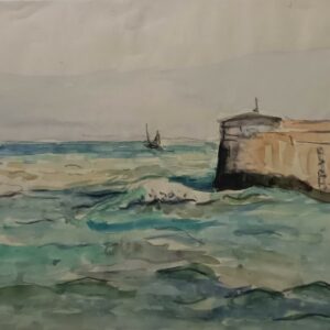 Frédéric LUCE (1896-1974)   « Marine »