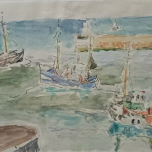 Frédéric LUCE (1896-1974)   « Marine »