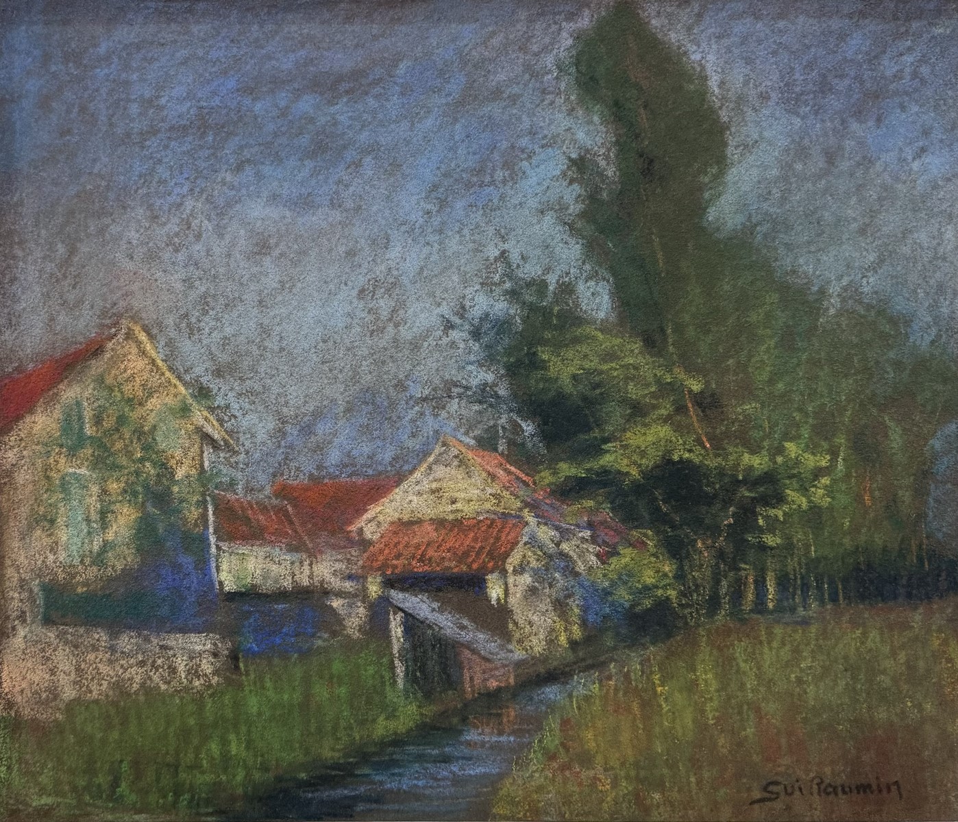 Armand GUILLAUMIN (1841-1927) Paysage de Crozant,1895.