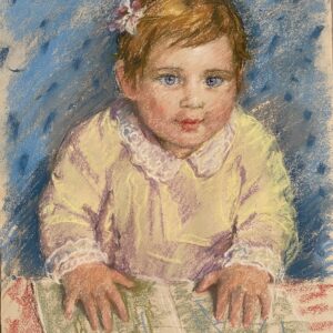 ECOLE MODERNE Portrait d’enfant.