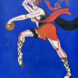 Alexandra EXTER (1882-1949), Attribué à. Personnage de théâtre.