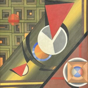 Kliment Nikolaevich REDKO (1897-1956), Attribué à. Composition abstraite.