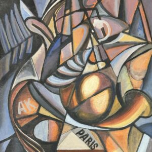 Georgy STENBERG (1900-1933), Attribué à.  Composition abstraite.