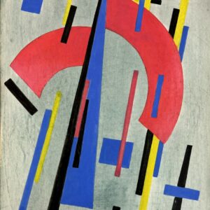 Nina Osipovna KOGAN (1887-1942), Attribué à. Composition abstraite.