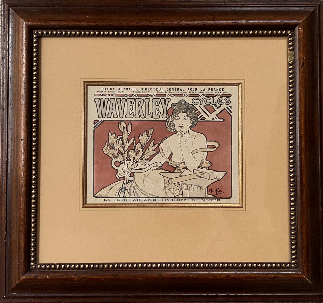 ALPHONSE MUCHA (1860-1939) Waverley Cycles, 1898 – Image 2