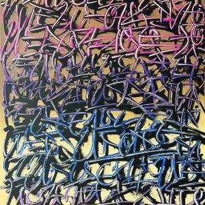 TANC (Né en 1979).  Ecritures automatiques,2024.