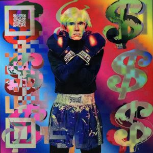 YOUNS (Né en 1984) Warhol. Hommage Collection, 2024.