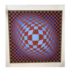 VICTOR VASARELY (1906-1997)  Nobel IV ,1970.
