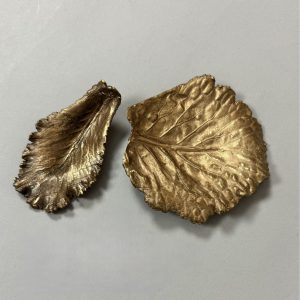 Claude LALANNE (1924-2019) d’après. Feuilles de choux - vide poche. Circa1975.