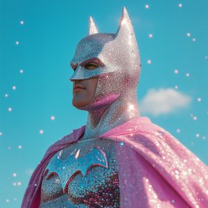 Sébastien OLIVER. Pink Superman.