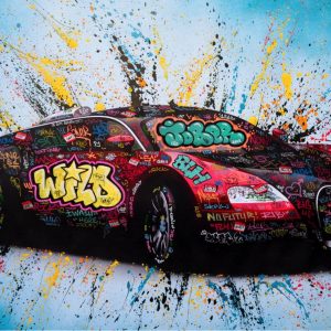 MAXIME BLACHERE (XX-XXIème siècle) Bugatti Veyron.