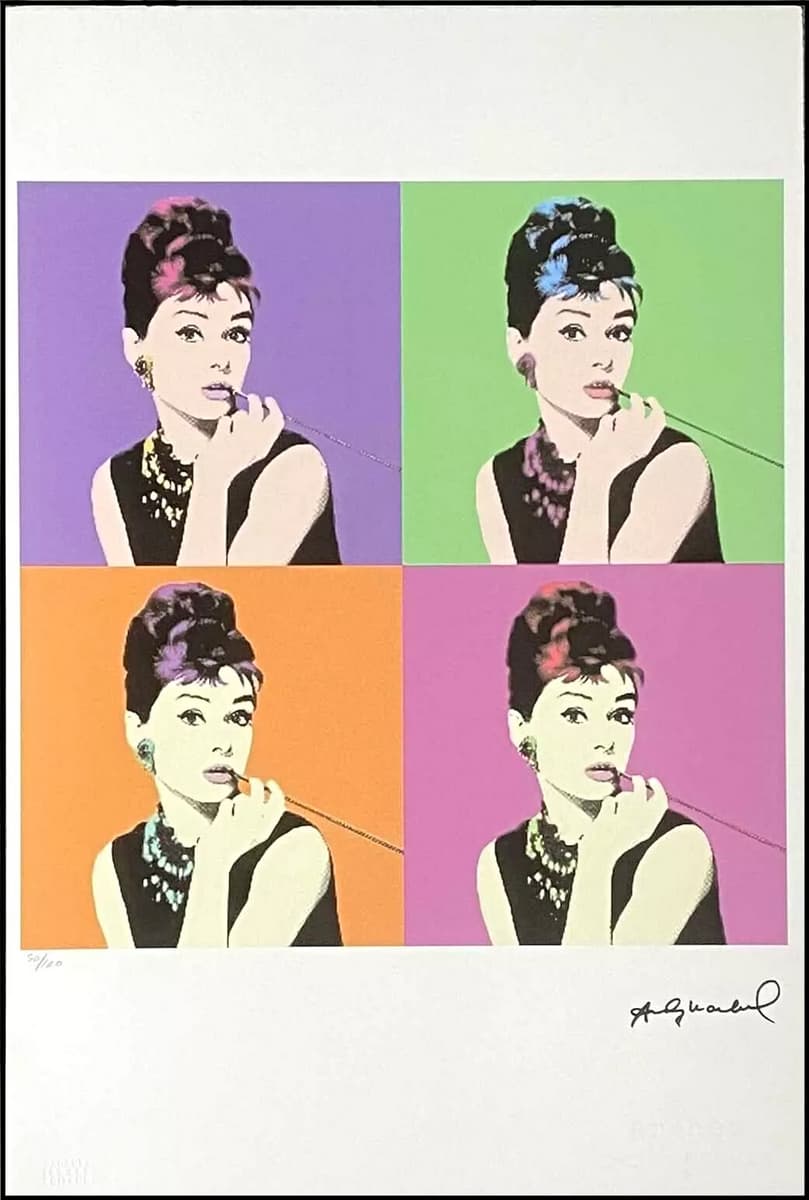 Andy WARHOL (1928-1987), D’Après. Audrey Hepburn.