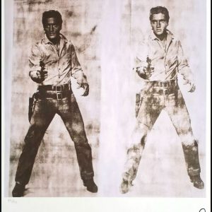 Andy WARHOL (1928-1987), D’Après. Elvis.