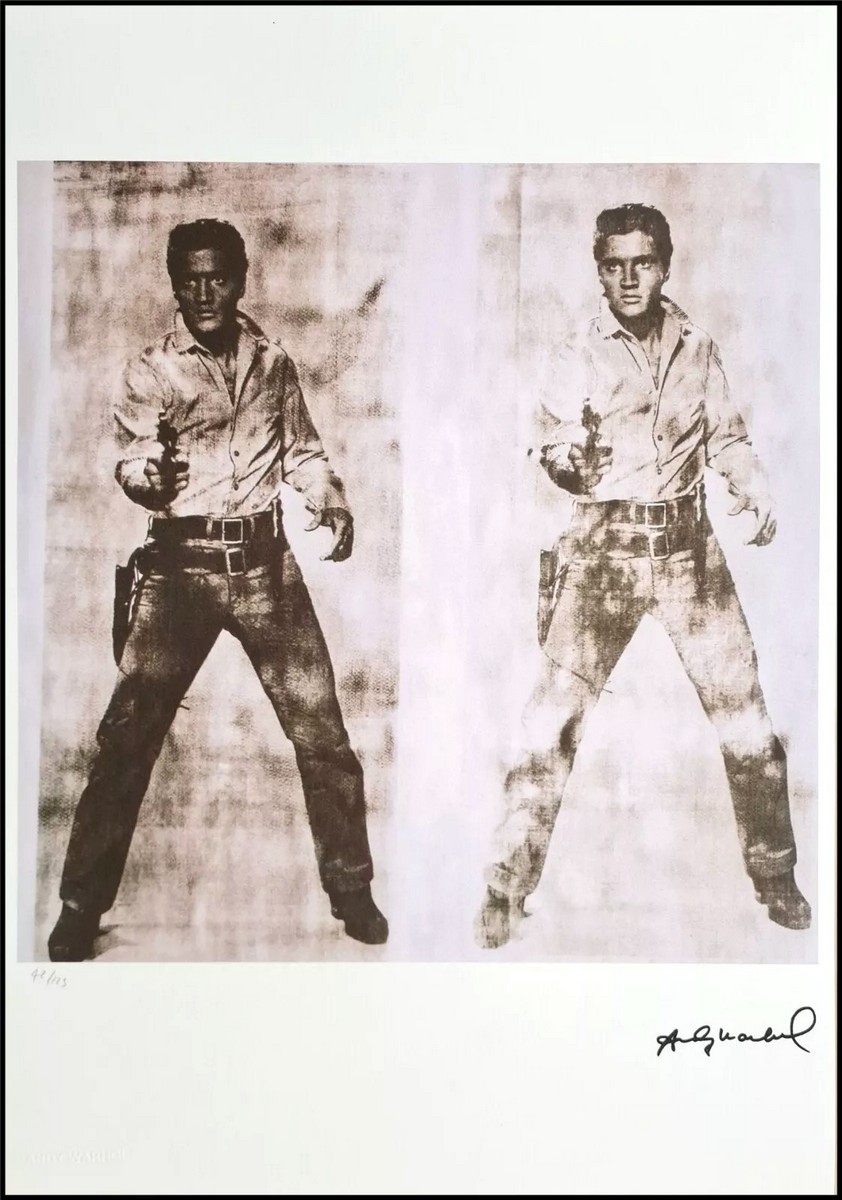 Andy WARHOL (1928-1987), D’Après. Elvis.