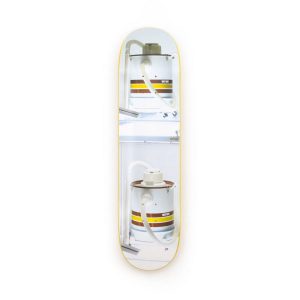 Jeff KOONS (Né en 1955) Skateboard en bois.