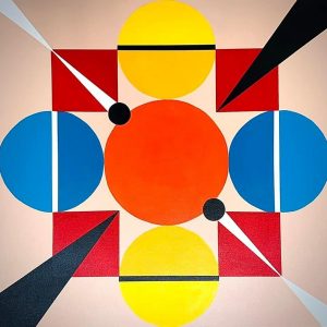 Sempé YAMILET (Né en 1970, Cuba) Mosaic.