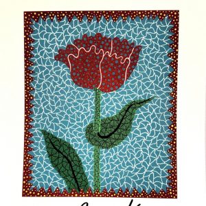 Yayoi KUSAMA (née en 1929), D’Après. Rose.