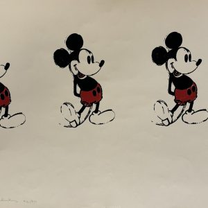 Andy WARHOL (1928-1987), D’Après. Mickey Mouse.