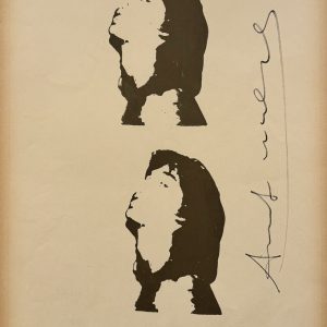 Andy WARHOL (1928-1987), D’Après. Mike Jagger.