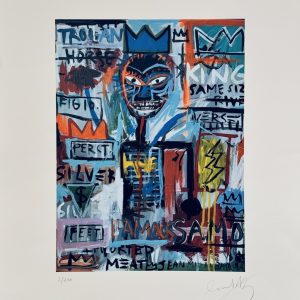 Jean-Michel BASQUIAT (1960-1988), D’Après. Sans titre.