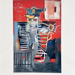 Jean-Michel BASQUIAT (1960-1988), D’Après. Sans titre.