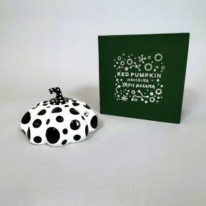 Yayoi KUSAMA (Né en 1929), D’Après Naoshima Pumpkin White & Black