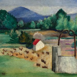 Moïse KISLING (1891 - 1953) Saint-tropez – 1917