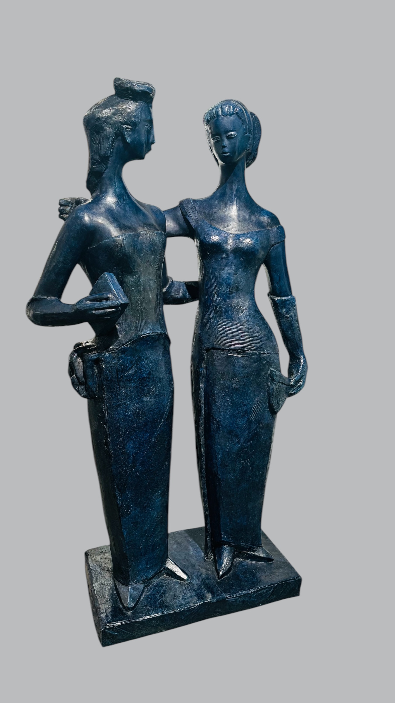ANTONIUCCI VOLTI (1915-1989) Les Parisiennes aux chapeaux, 1962 – Grand Modèle.