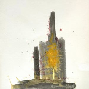 Georges MATHIEU (1921-2012) Composition,1964