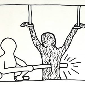 KEITH HARING (1958-1990) Sans titre,1981