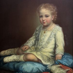Vasily Andreevich TROPININ (1776-1857)  Enfant assis.