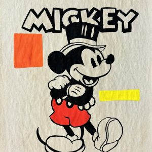 Andy WARHOL (1928-1987), Attribué à.  Mickey Mouse.