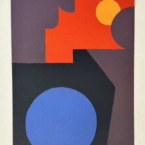 Emile GILIOLI (1911-1977).   Composition abstraite. 1968.
