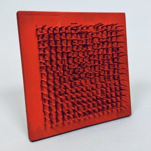 Bernard AUBERTIN (1934-2015)  Tableau Clous ,1970